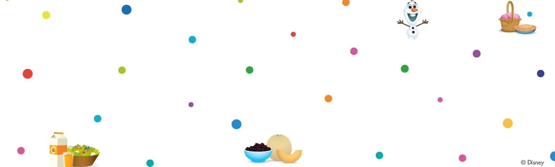 Olaf, Elsa y Anna de picnic