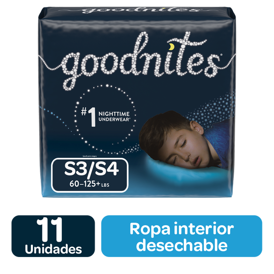 Pañales Huggies Goodnites para Niño Size L/XL; 11uds