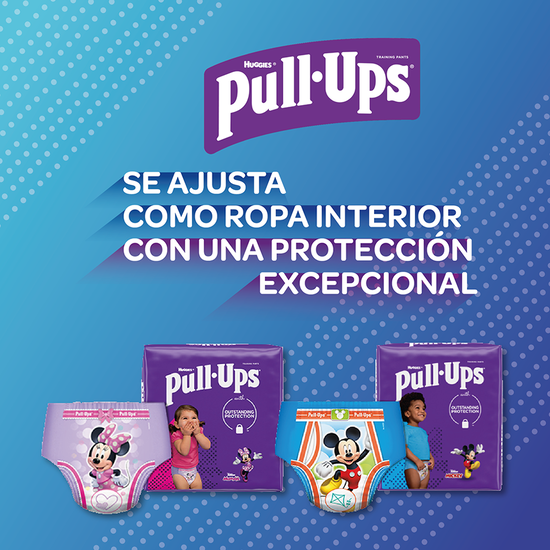 Training Pants Huggies Pull-Ups para Niño Size 3T/4T; 22uds