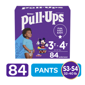 Training Pants Huggies Pull-Ups para Niño Size 3T/4T, 84uds