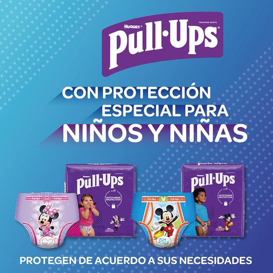 Training Pants Huggies Pull-Ups para Niño Size 3T/4T; 22uds