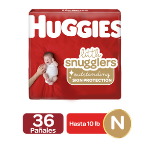 Pañales Huggies Little Snugglers Newborn; 36uds