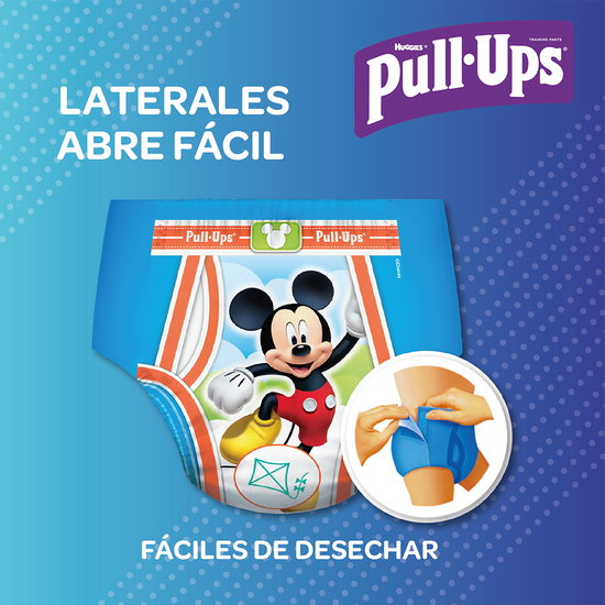 Training Pants Huggies Pull-Ups para Niño Size 3T/4T; 22uds