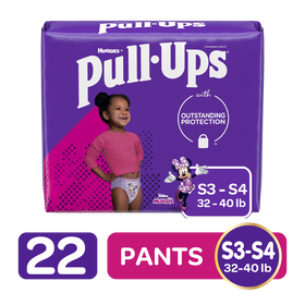 Training Pants Huggies Pull-Ups para Niña Size 3T/4T; 22uds