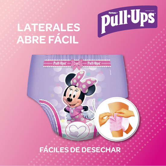 Training Pants Huggies Pull-Ups para Niña Size 4T/5T; 17uds